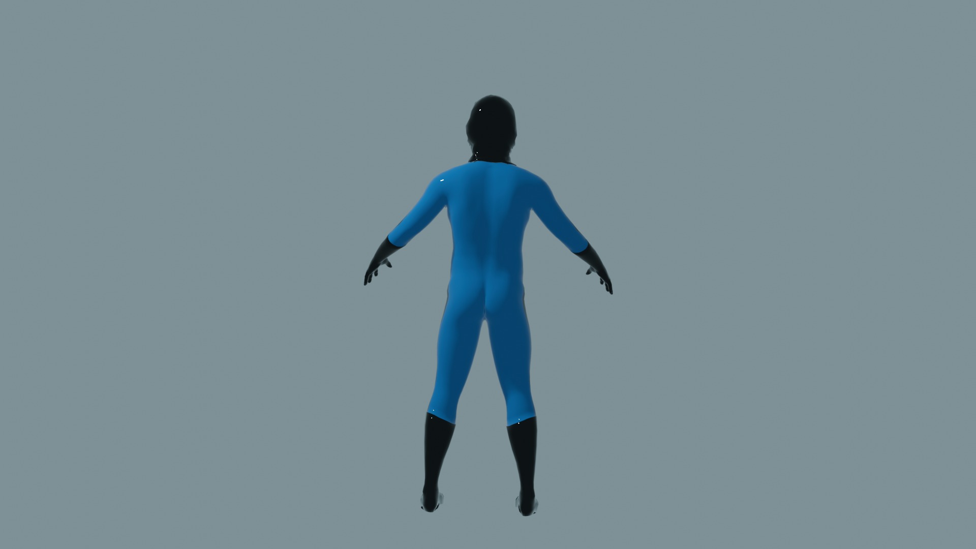 Mask Man 3D model_1