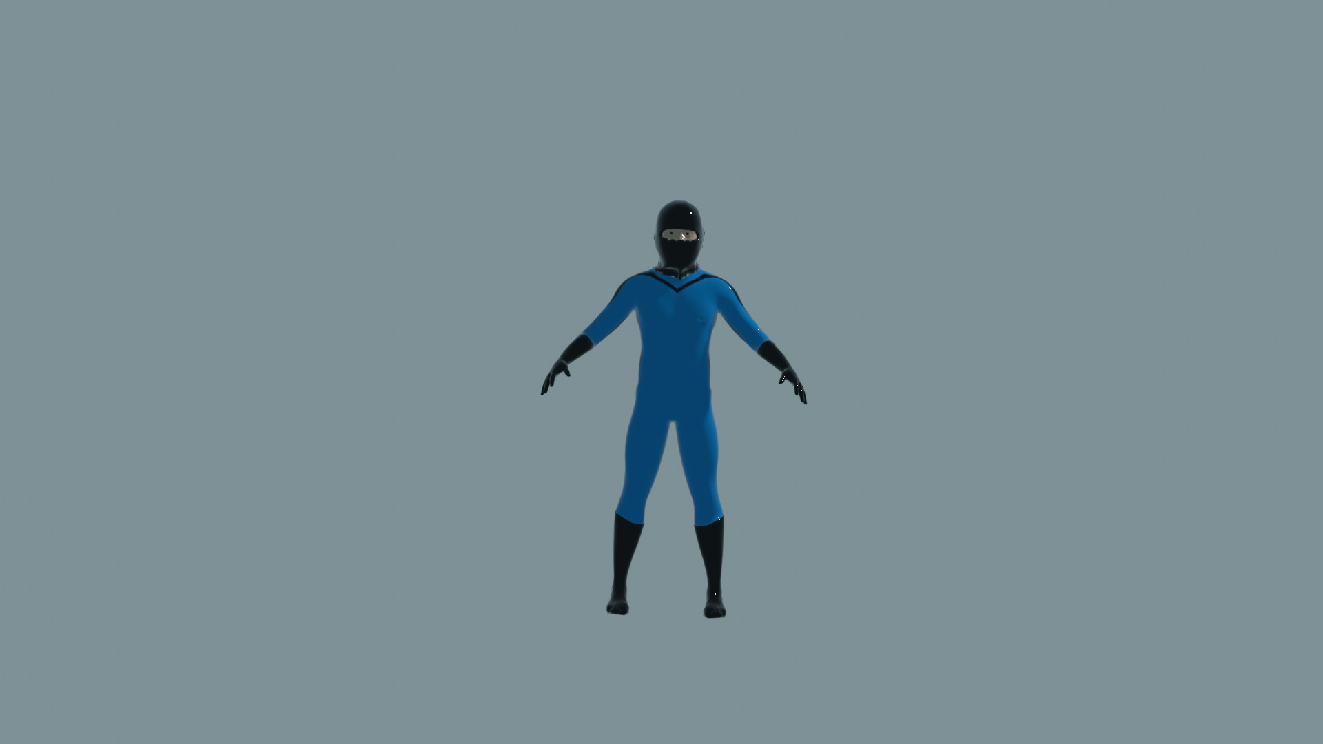Mask Man 3D model_6