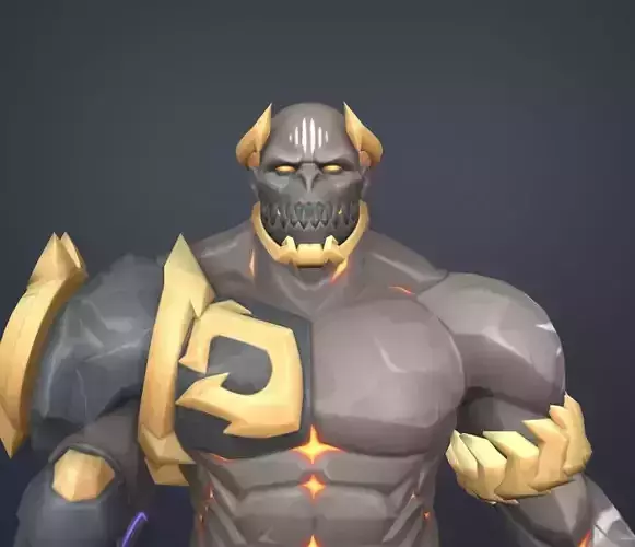 doomfist thunder 3D model