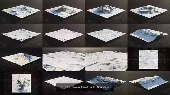 Tundra Terrain Asset Pack