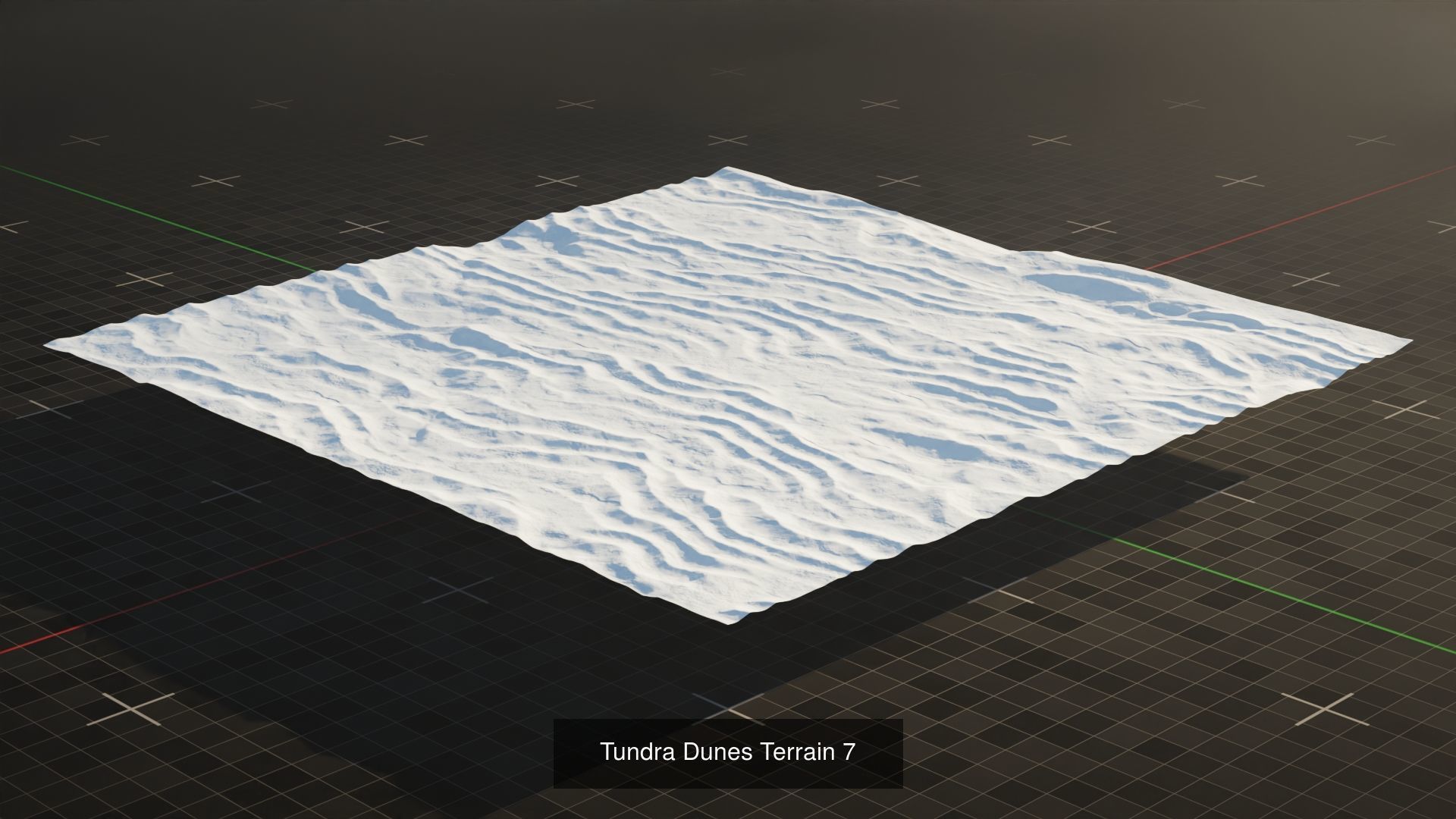 Tundra Terrain Asset Pack 3D Model Collection_10