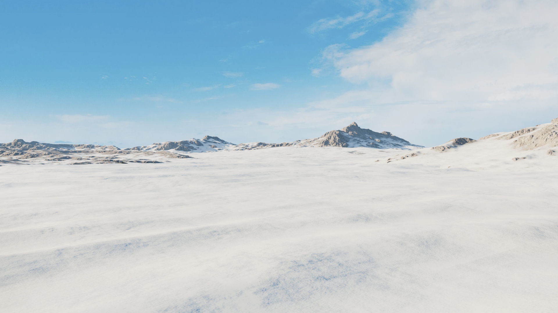 Tundra Terrain Asset Pack 3D Model Collection_2
