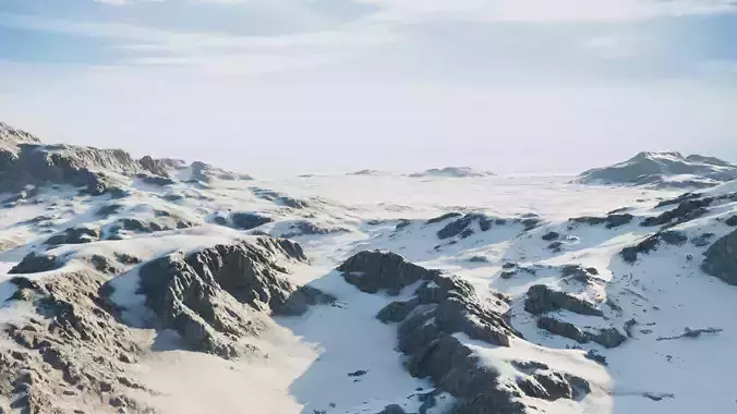 Tundra Terrain Asset Pack