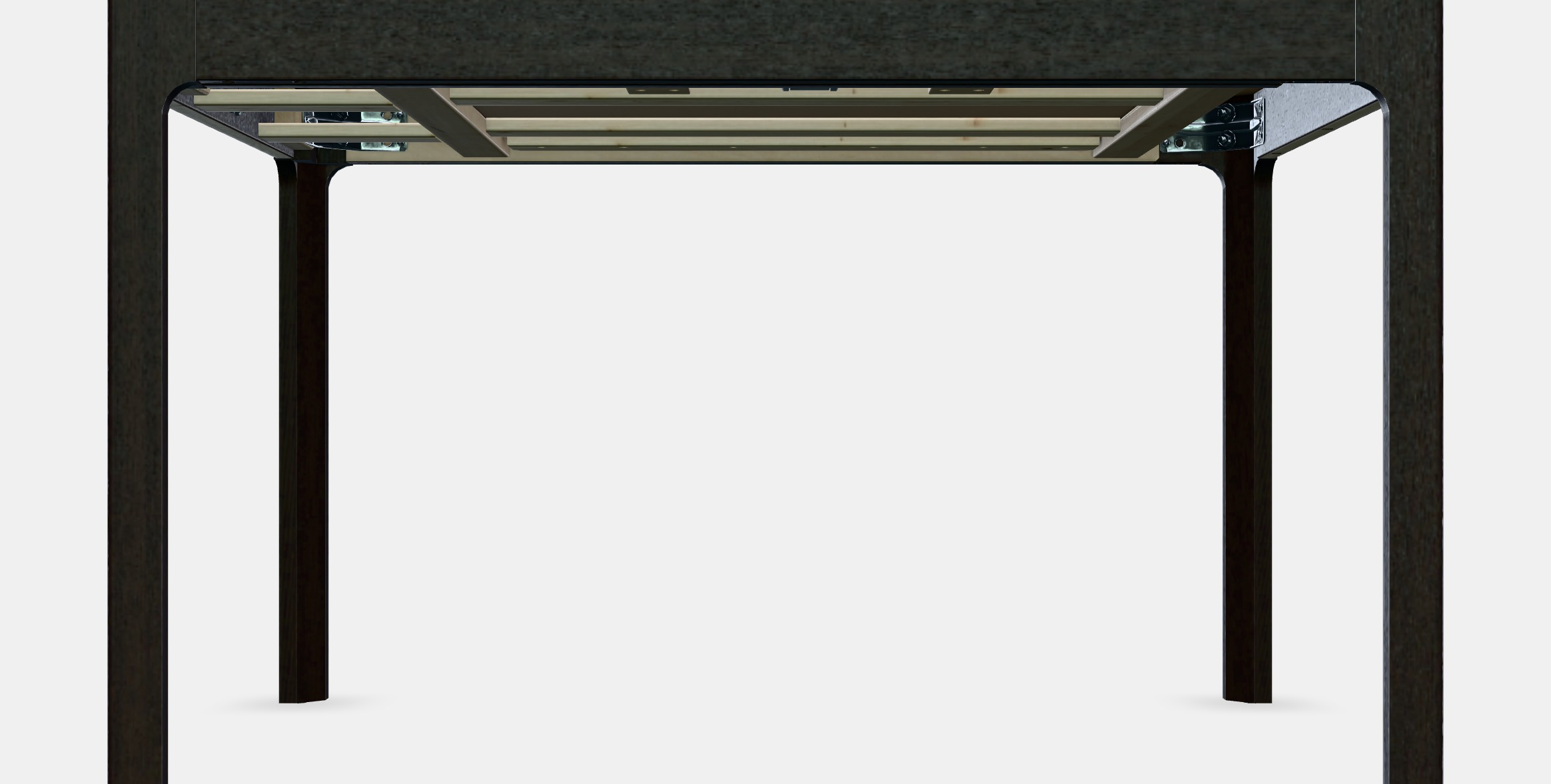 EKEDALEN Extendable table 8 Low-poly 3D model_10