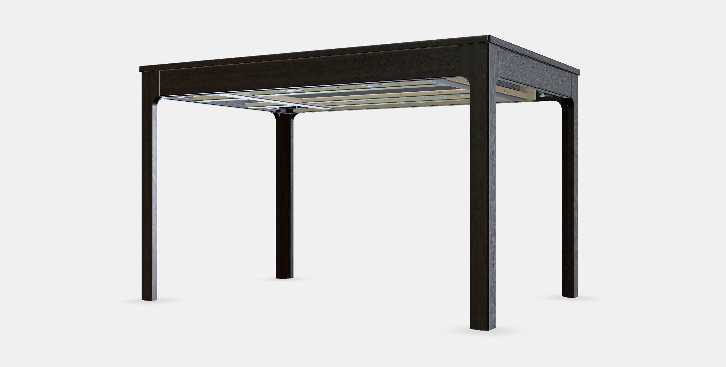 EKEDALEN Extendable table 8 Low-poly 3D model_13