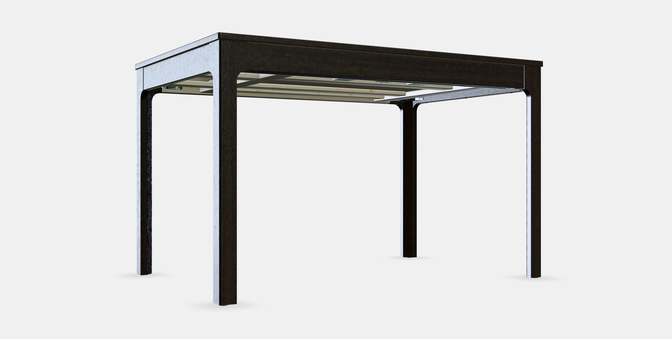 EKEDALEN Extendable table 8 Low-poly 3D model_12