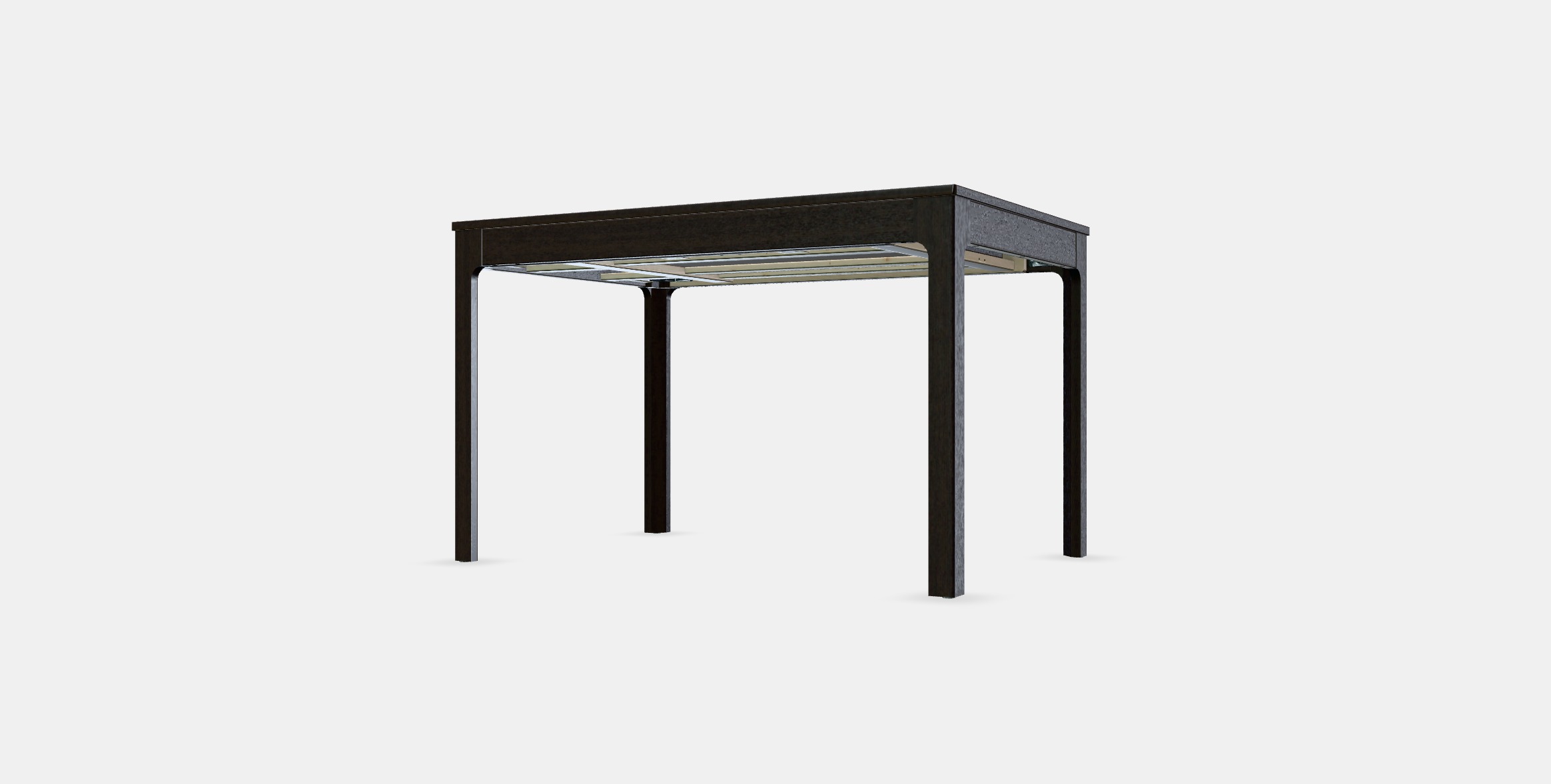 EKEDALEN Extendable table 8 Low-poly 3D model_11