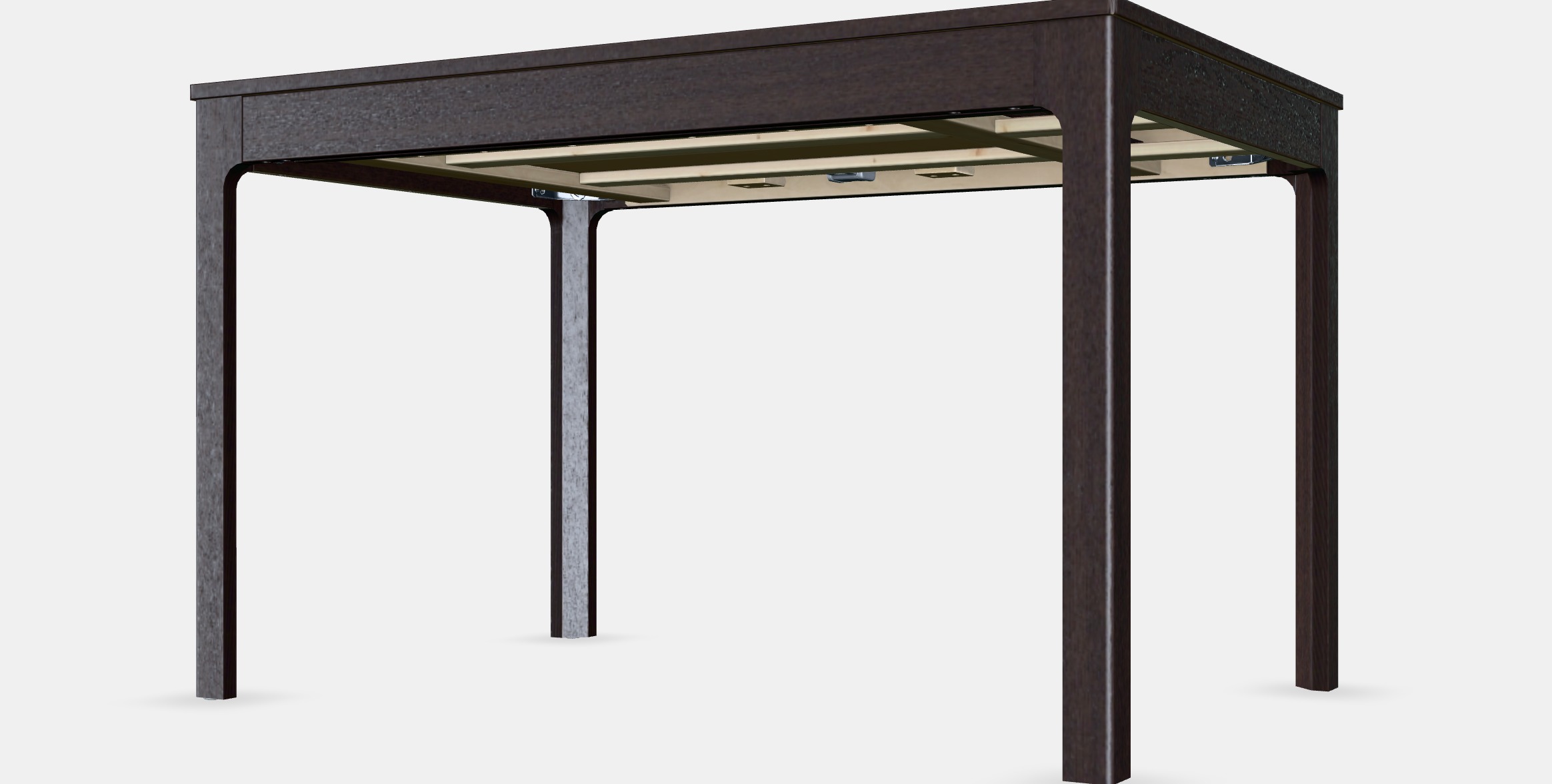 EKEDALEN Extendable table 8 Low-poly 3D model_6