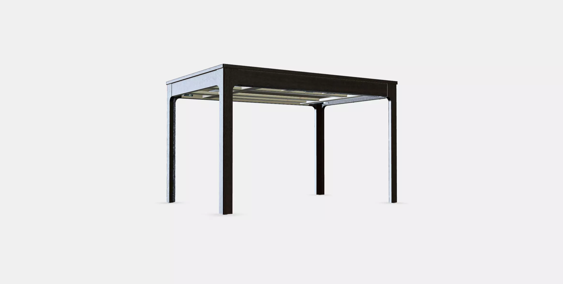 EKEDALEN Extendable table 8 Low-poly 3D model_0