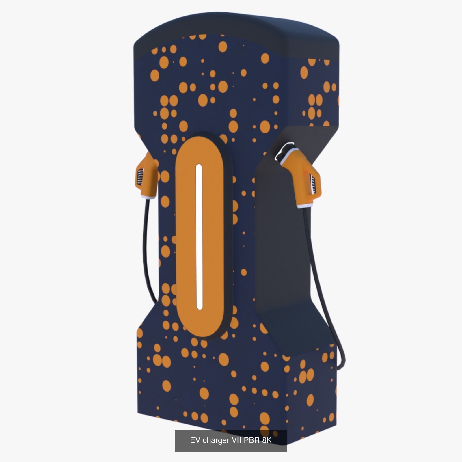 EV chargers PBR 3D Model Collection_1