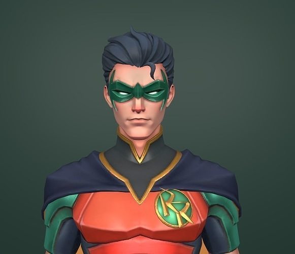 robin 3D model