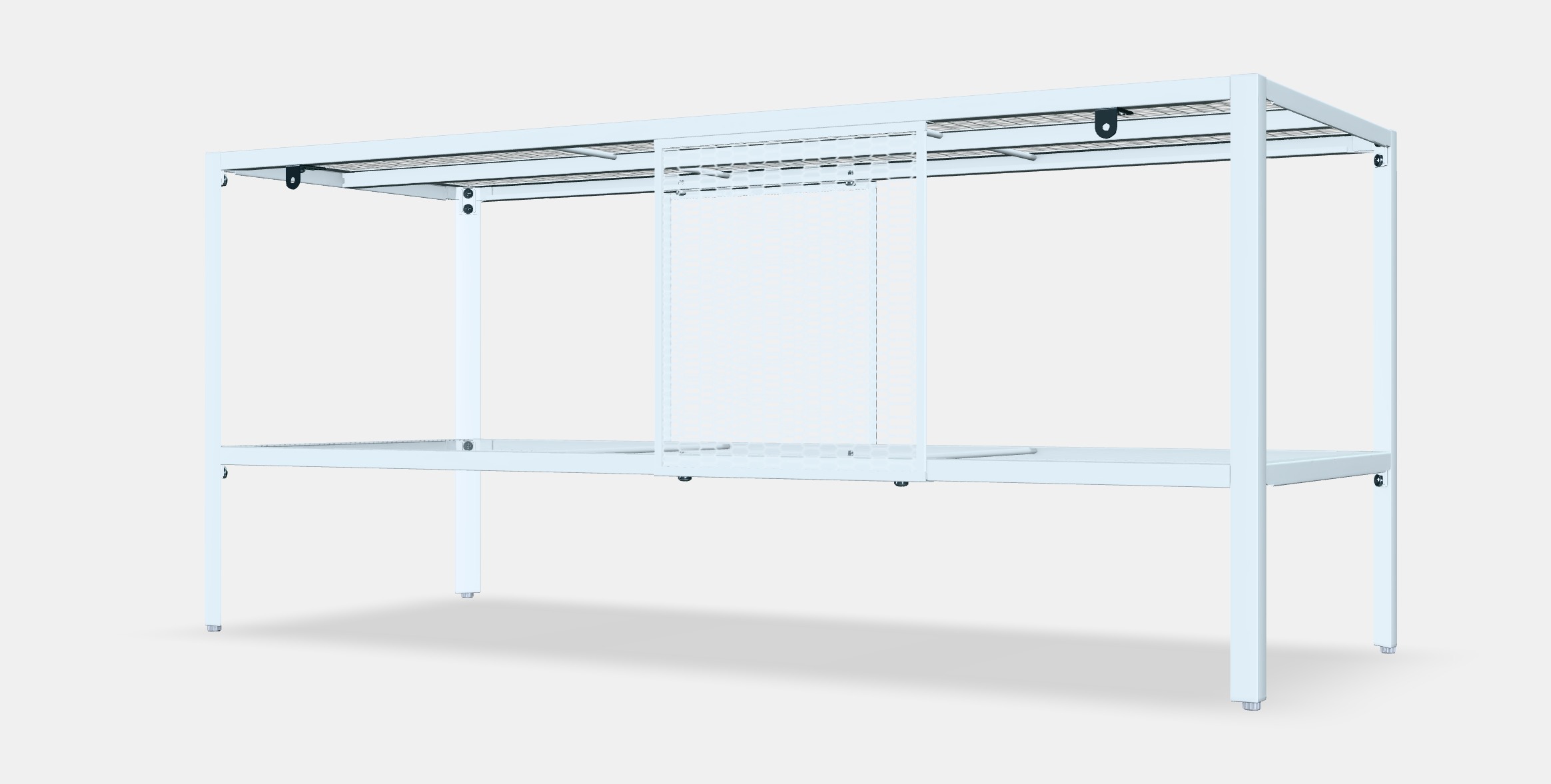 BAGGEBO TV bench Low-poly 3D model_5