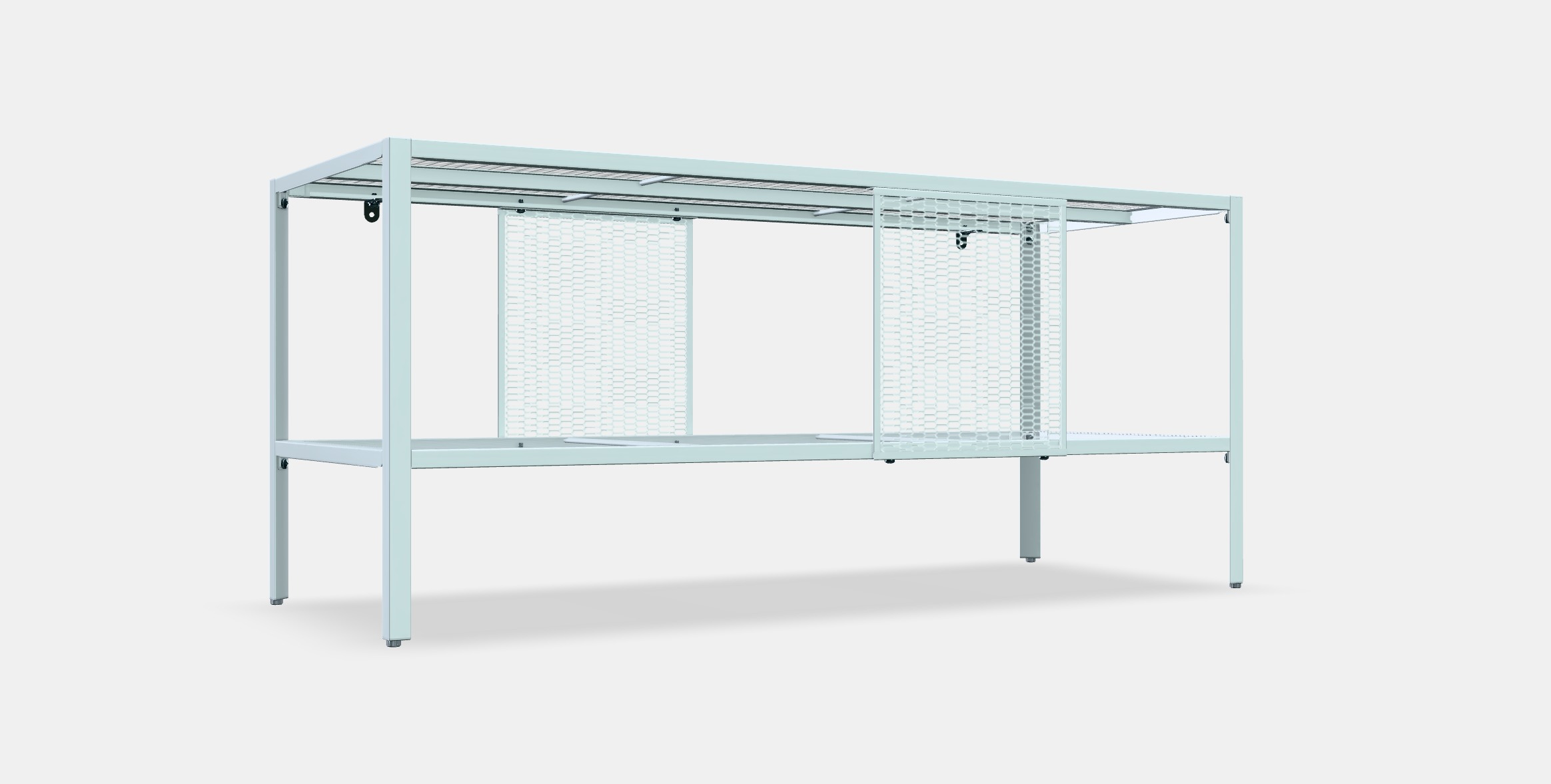 BAGGEBO TV bench Low-poly 3D model_8