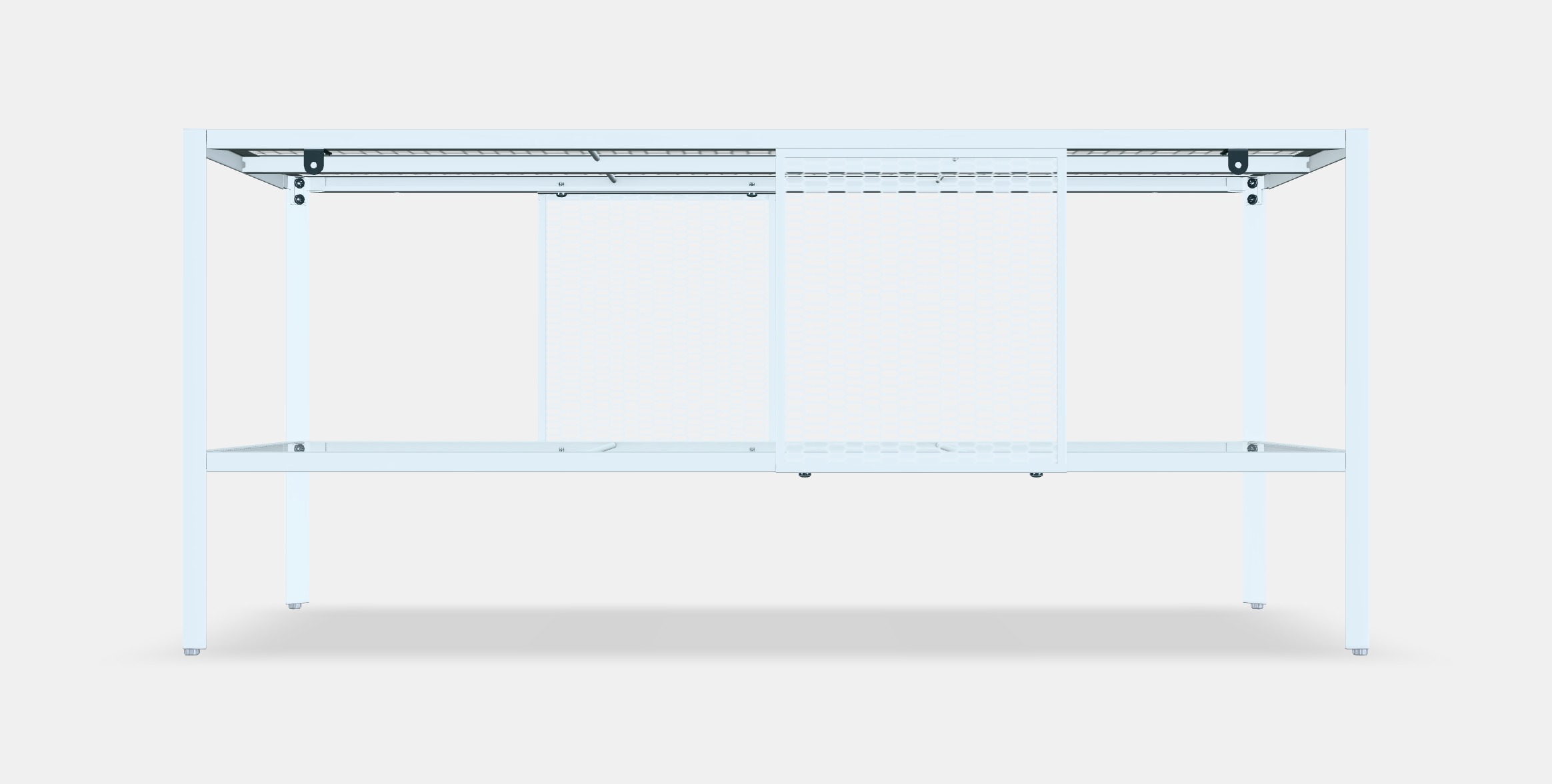 BAGGEBO TV bench Low-poly 3D model_15