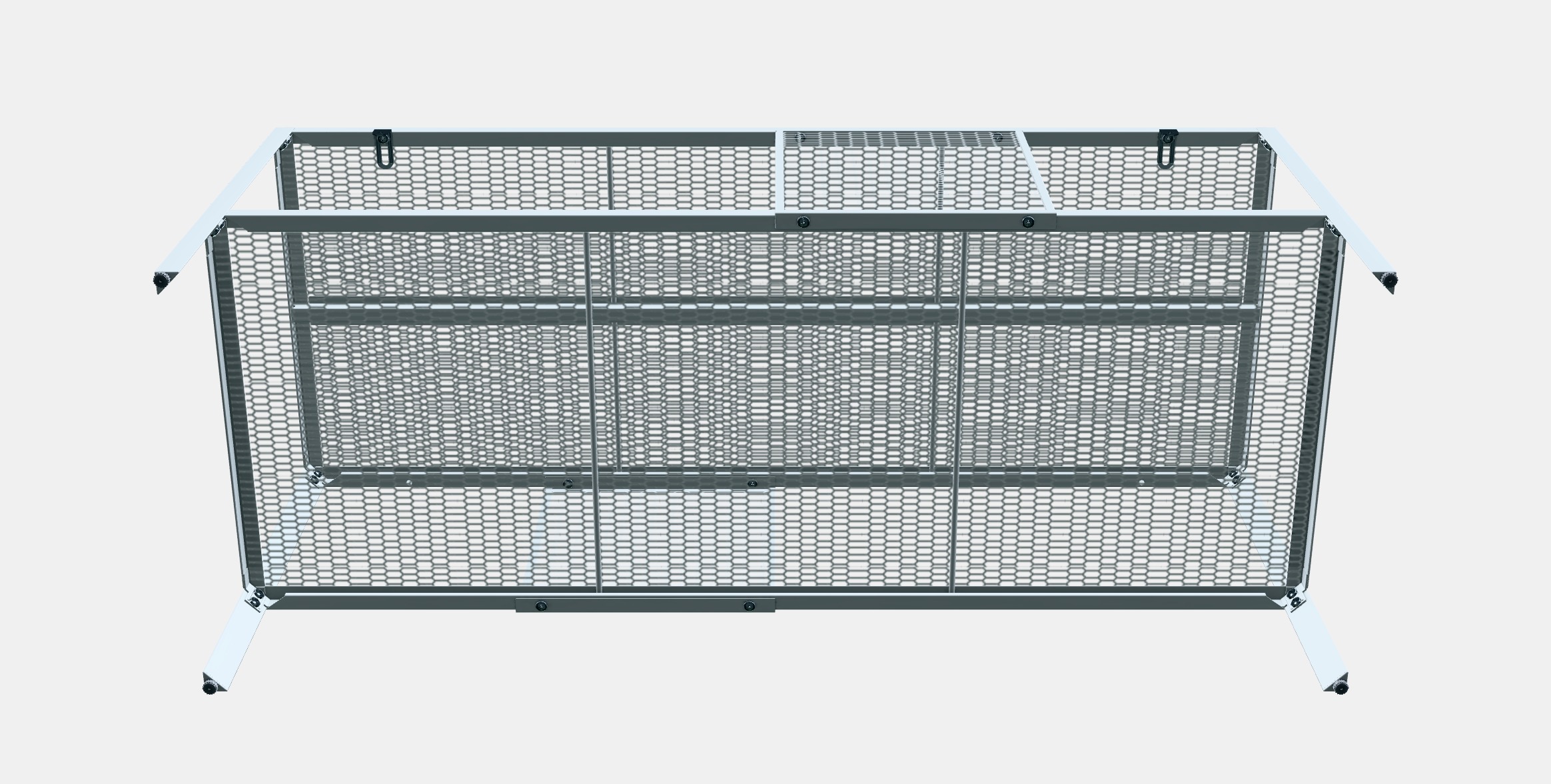 BAGGEBO TV bench Low-poly 3D model_10