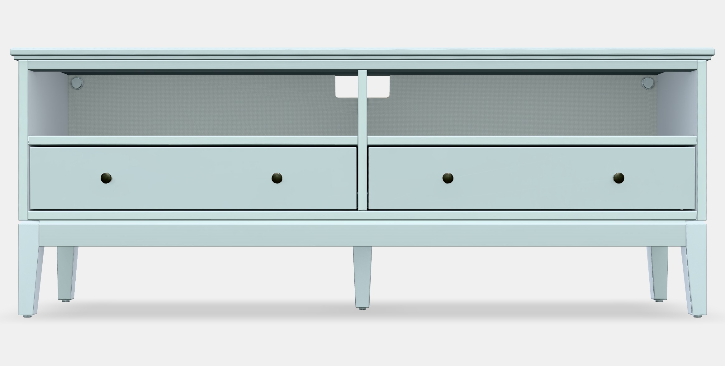 IDANAS TV bench Low-poly 3D model_11