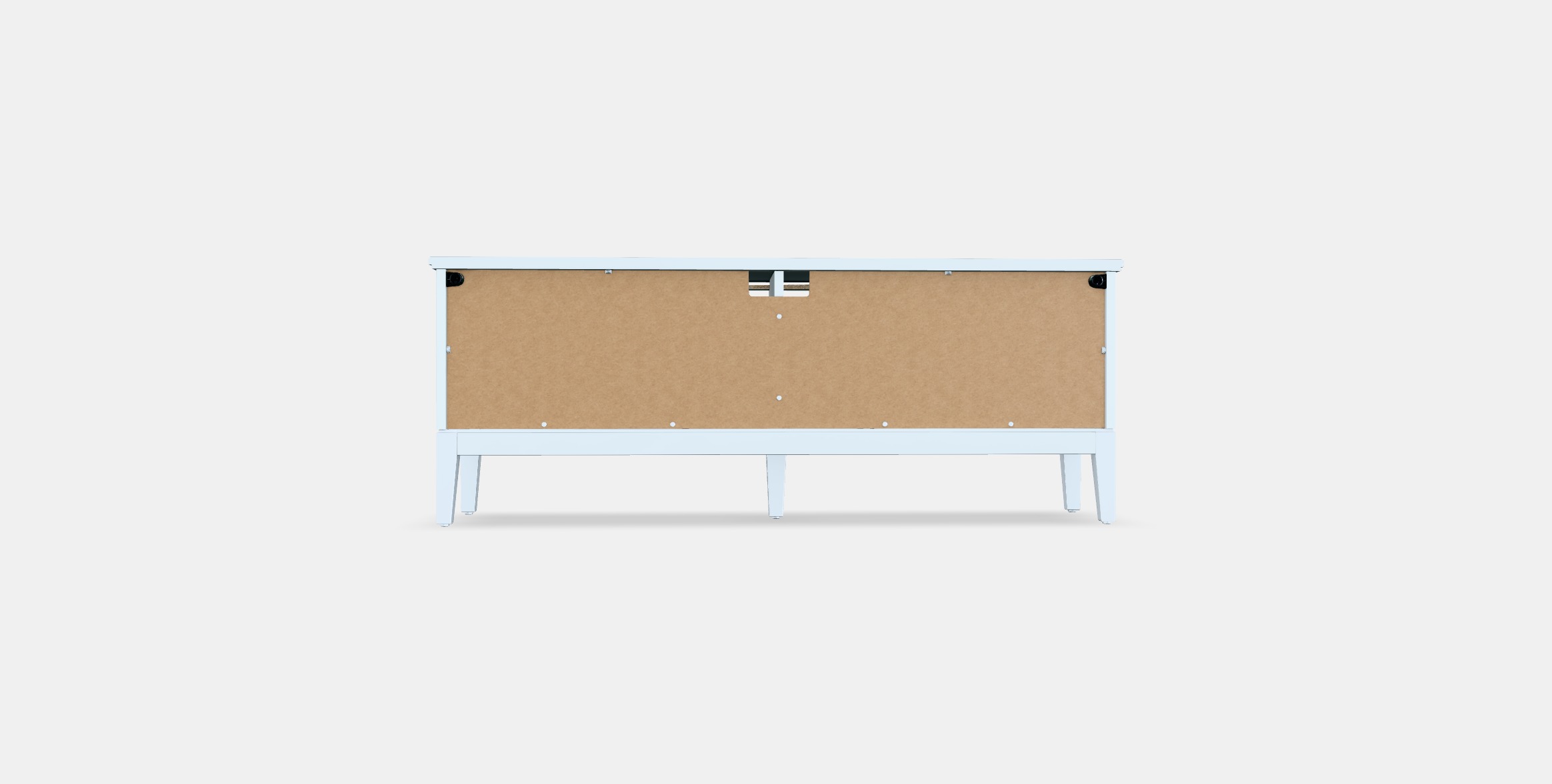 IDANAS TV bench Low-poly 3D model_14