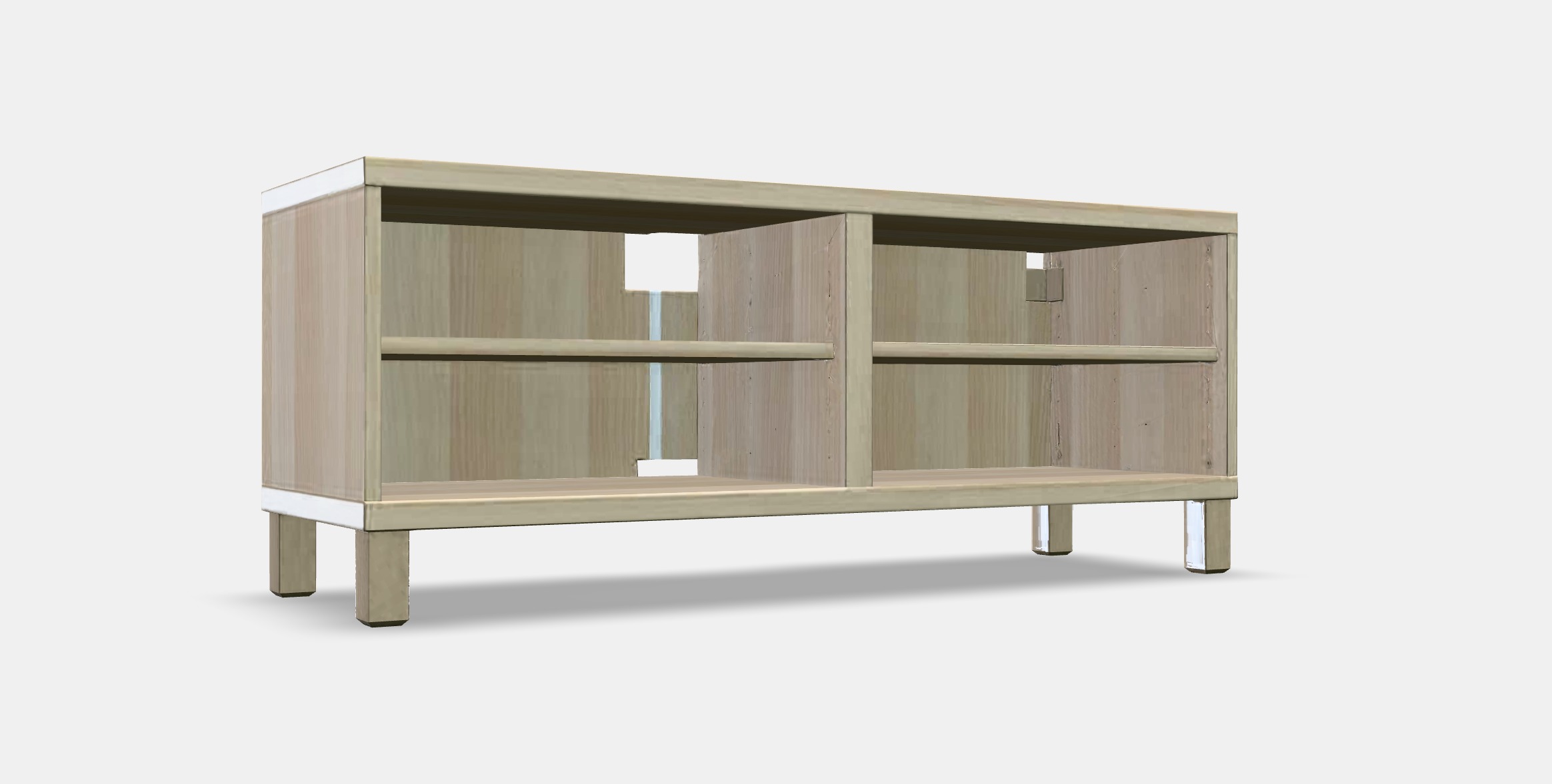 BESTA TV bench 25 Low-poly 3D model_8