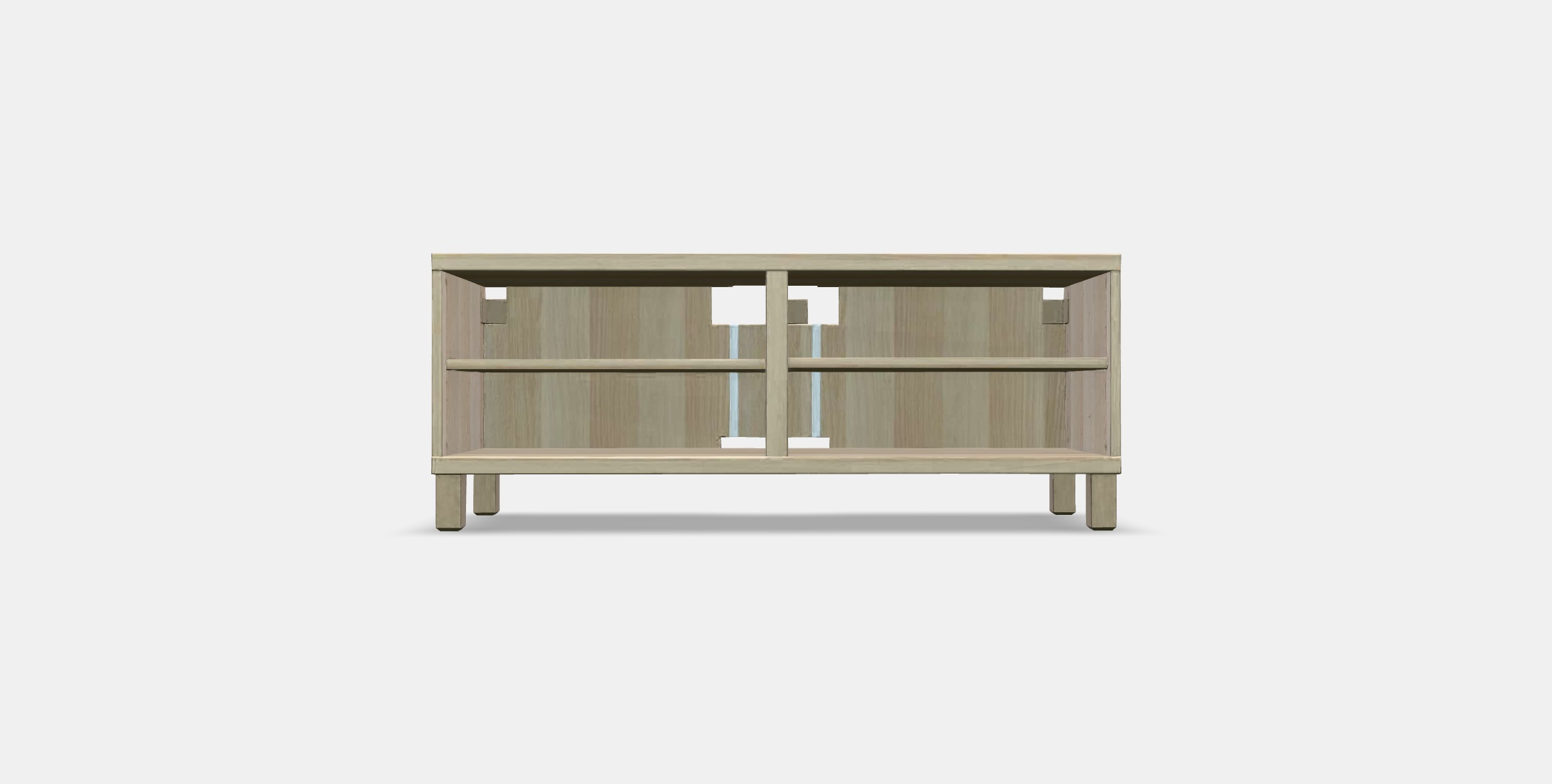 BESTA TV bench 25 Low-poly 3D model_9