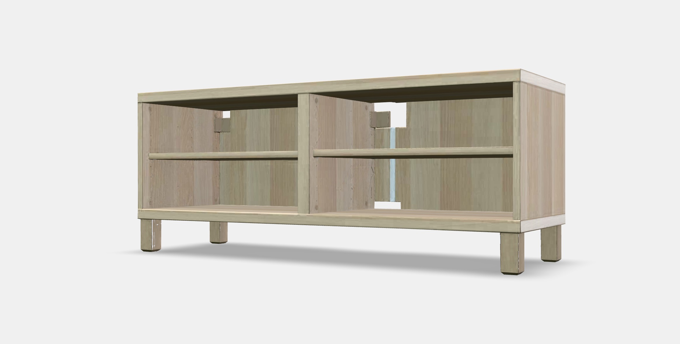 BESTA TV bench 25 Low-poly 3D model_13