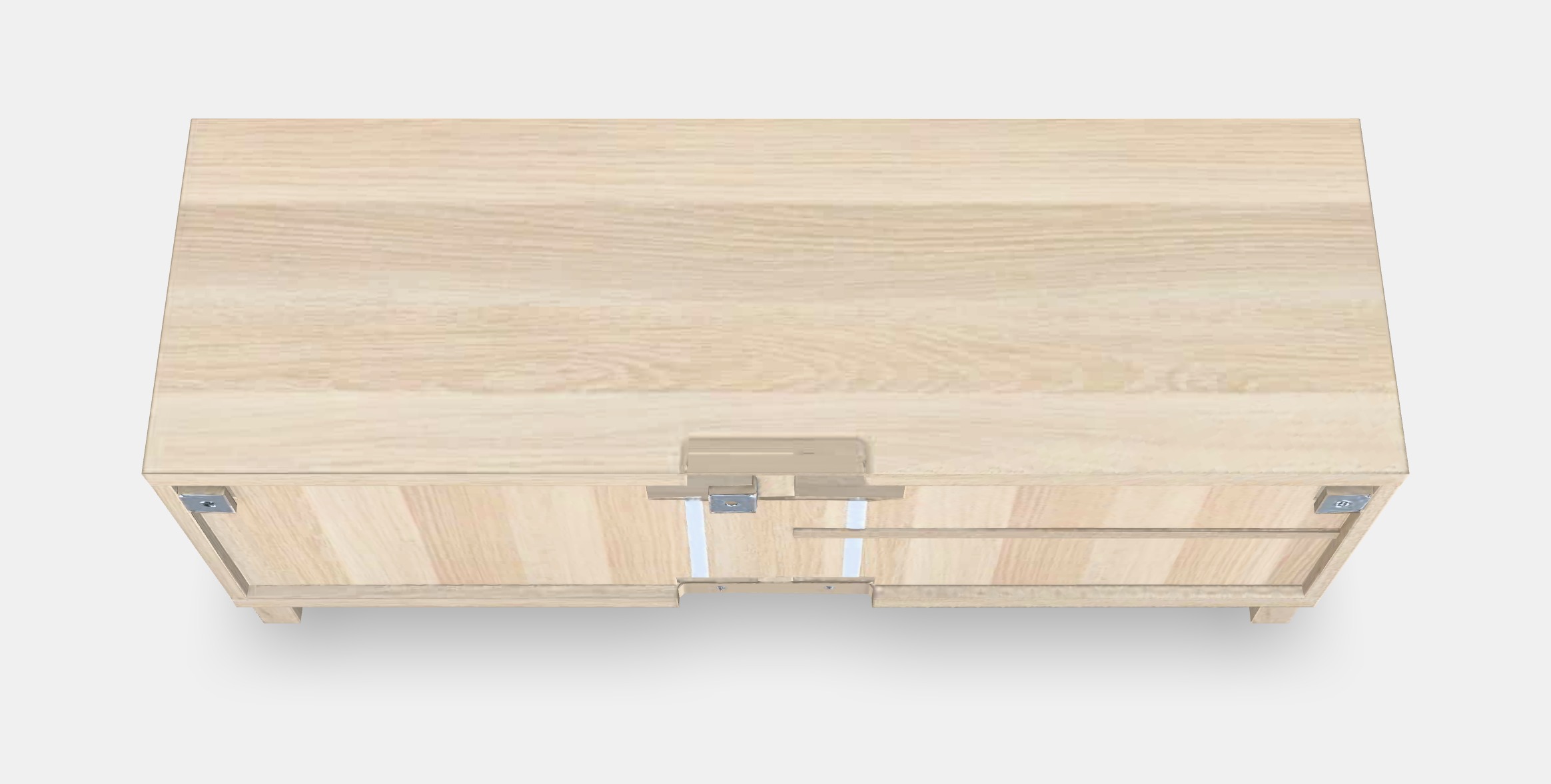 BESTA TV bench 25 Low-poly 3D model_3