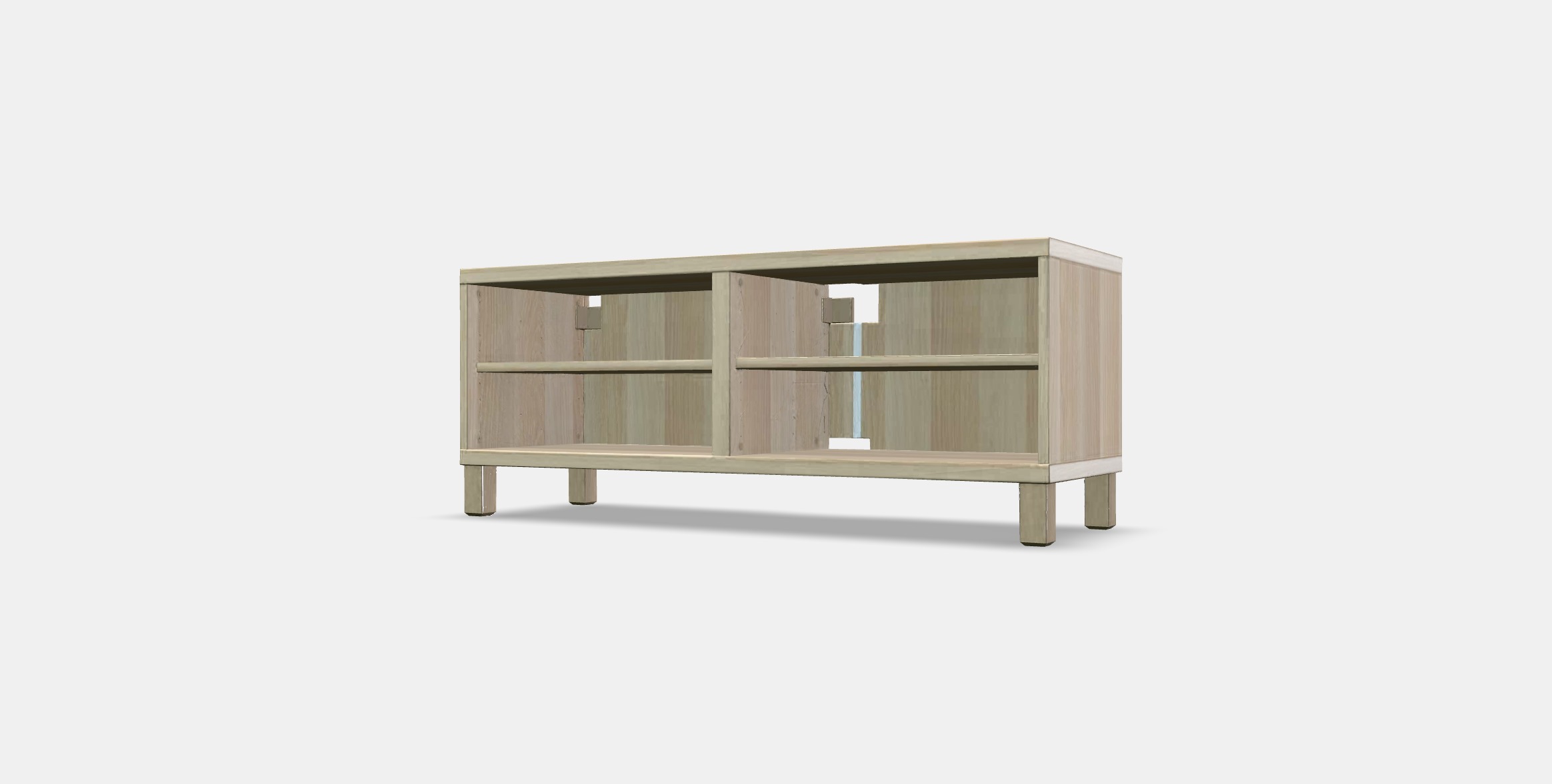 BESTA TV bench 25 Low-poly 3D model_11
