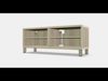 BESTA TV bench 25 Low-poly 3D model_1