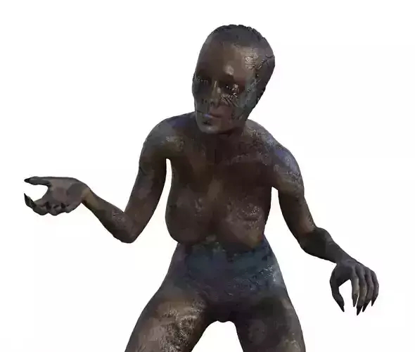 zombie woman halloween