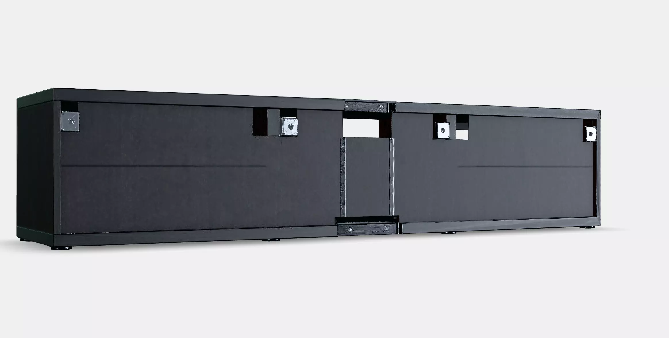 BESTA TV bench 26 Low-poly 3D model_0