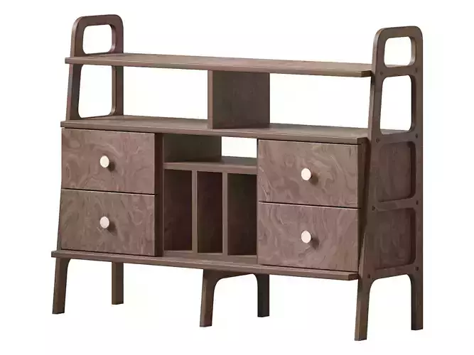 Bookcase Midlite W143