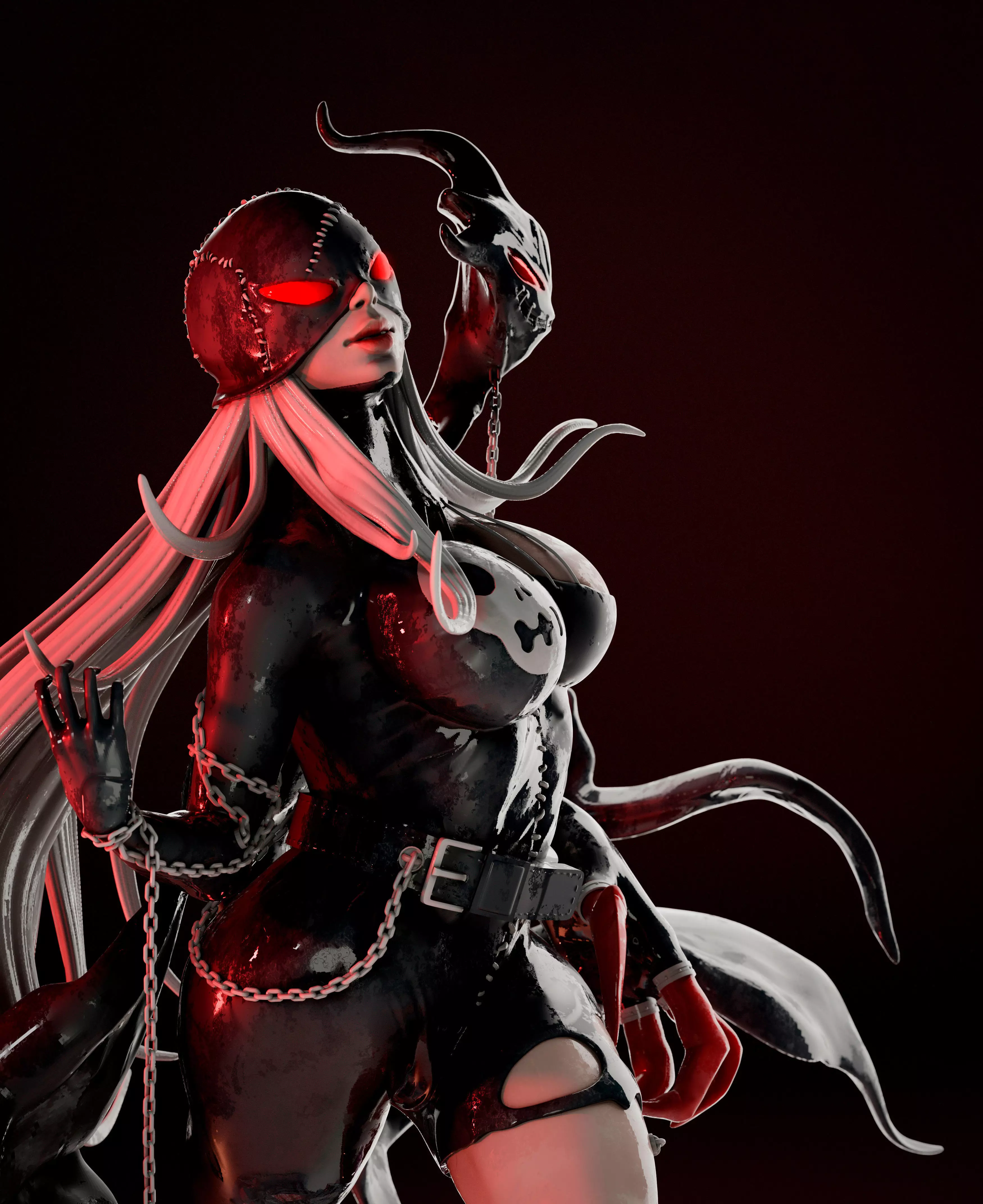 Ladydevimon 3D print model