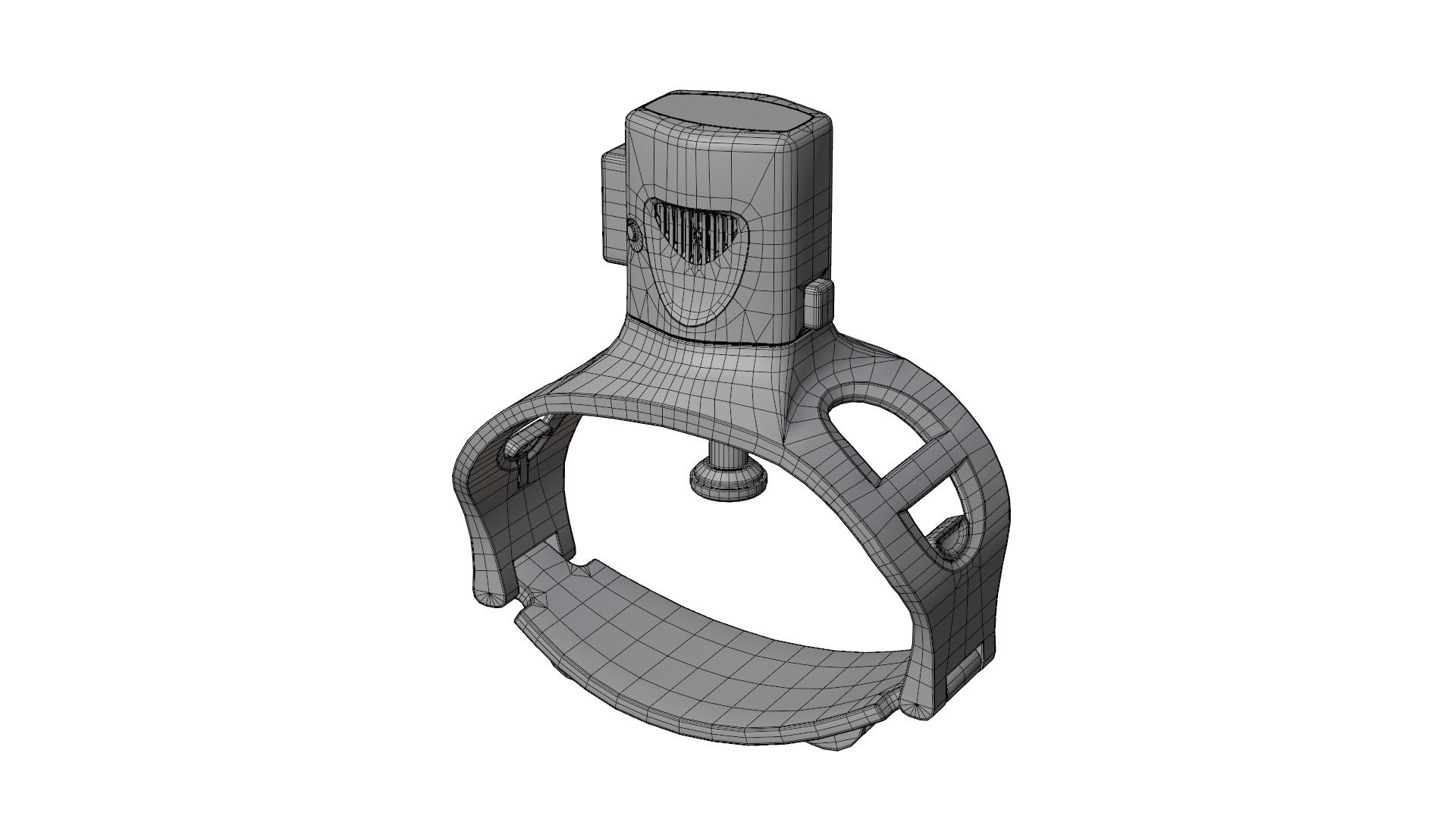 Automated CPR Device Low-poly 3D model_14