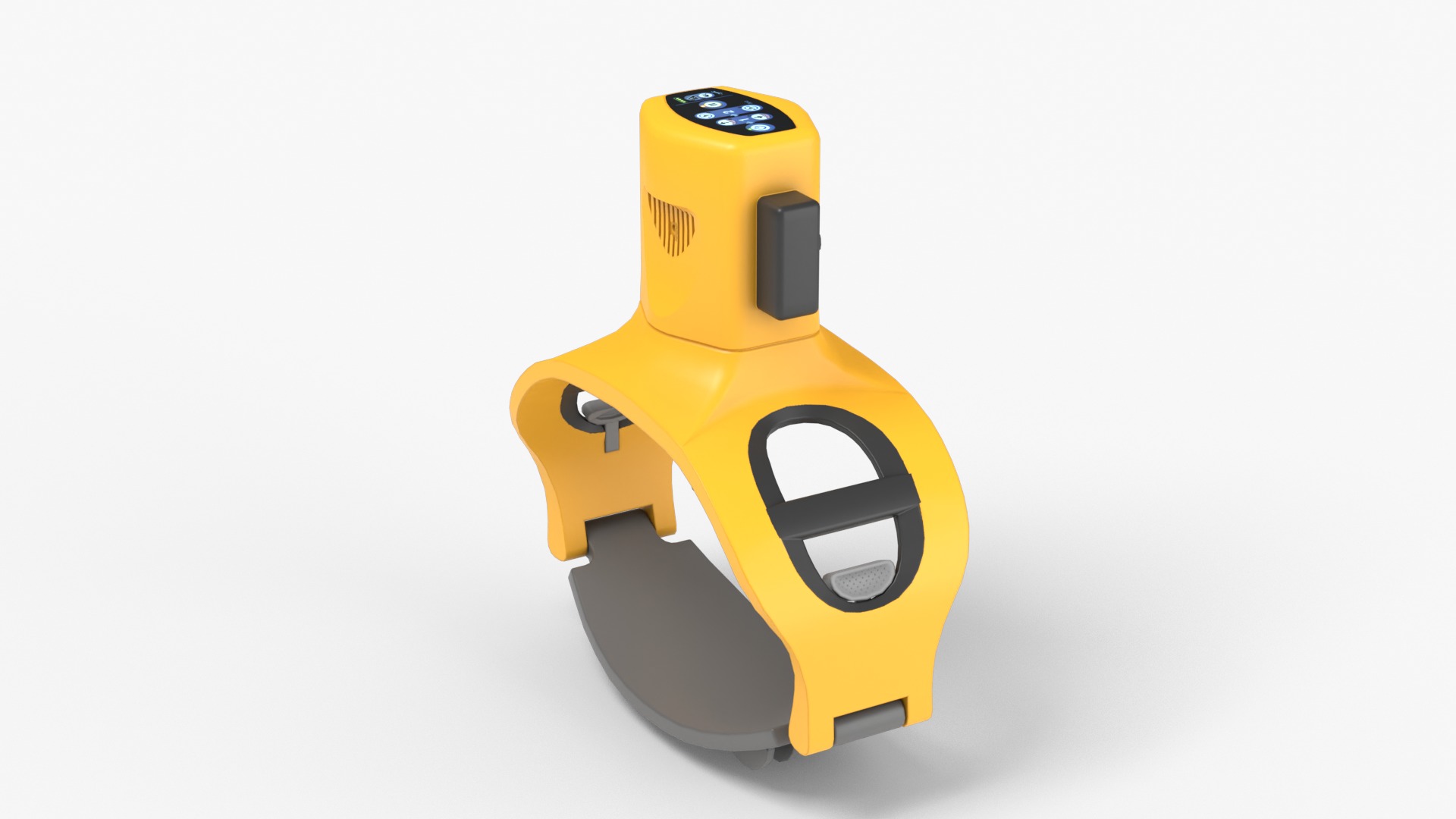 Automated CPR Device Low-poly 3D model_8