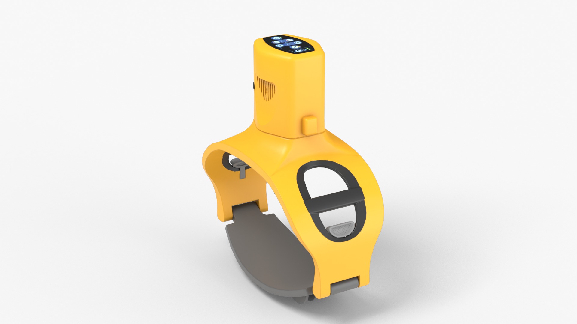 Automated CPR Device Low-poly 3D model_2