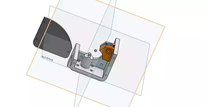 direct drive for vivedino raptor 2 3D print model