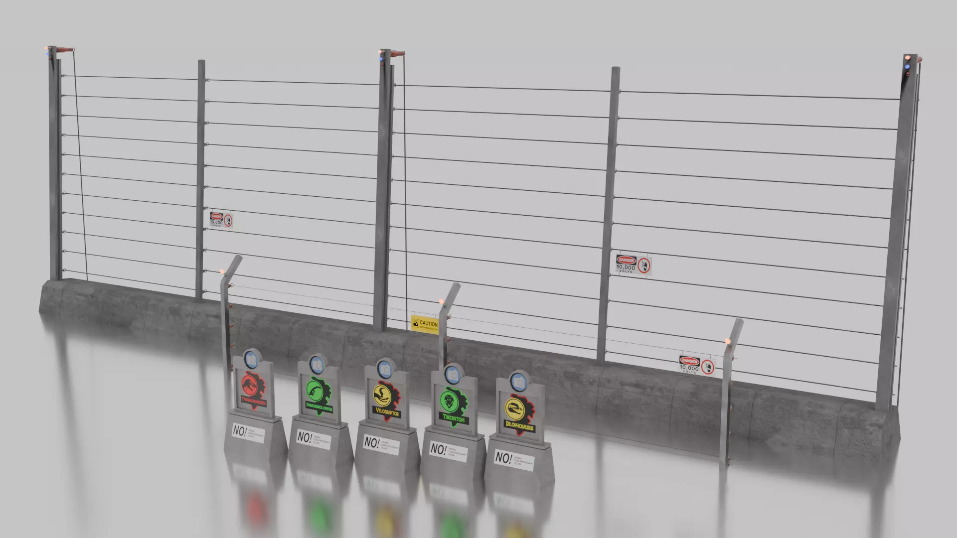 Jurassic Essentials Pack 3D Model Collection_0