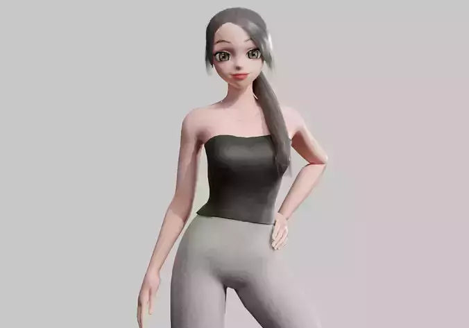 anime Standard Girl V14740 