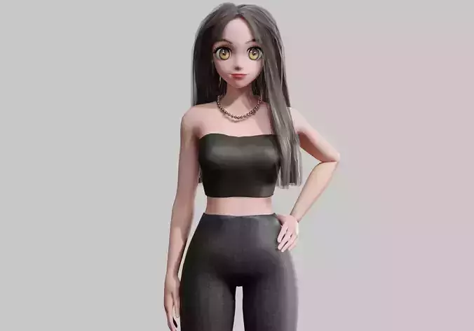 anime classic Girl V35150 