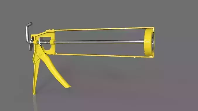 Manual adhesive extrusion gun