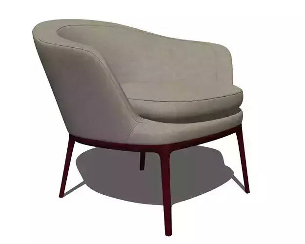 Caratos Armchair CA77B by BnB Italia