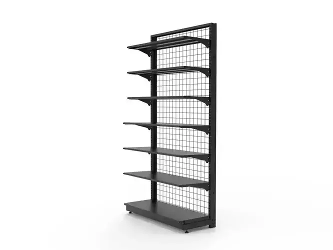 supermarket goods shelf