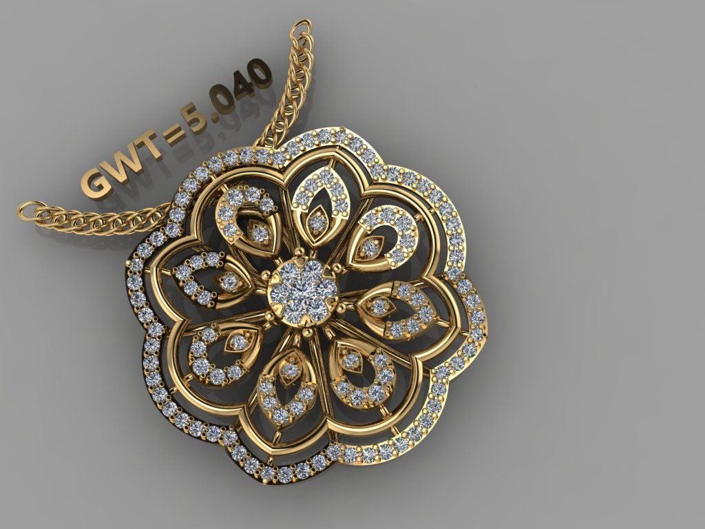 PENDANT  FASION 3D model_5