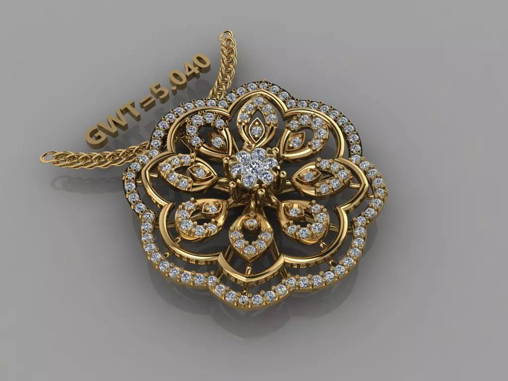PENDANT  FASION 3D model_0