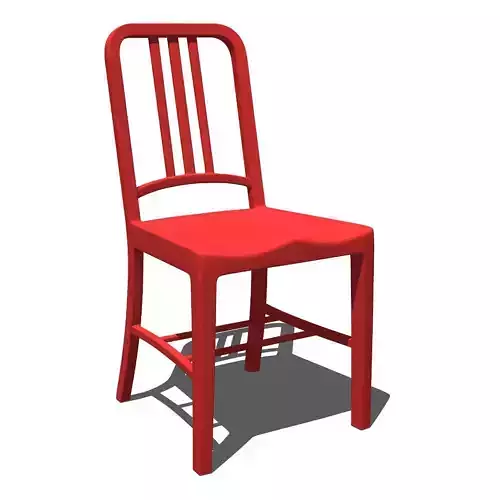 111 Navy Chair by Emeco 3D model