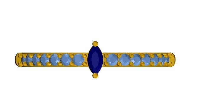 Ring 0016 3D Printable Model Free 3D print model