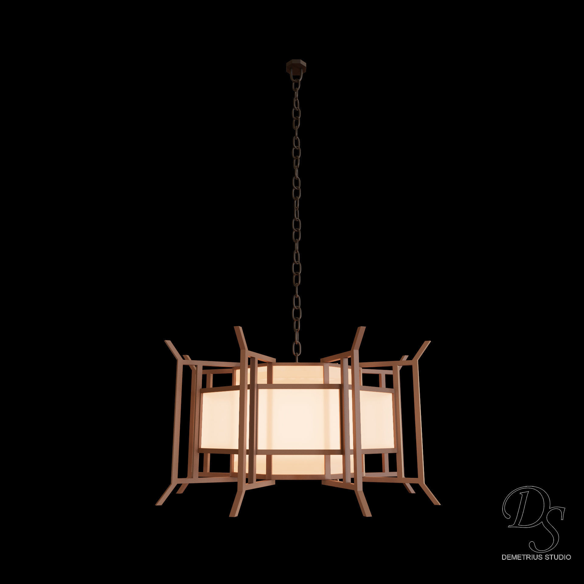 Chinese Style Inn 3D model_16