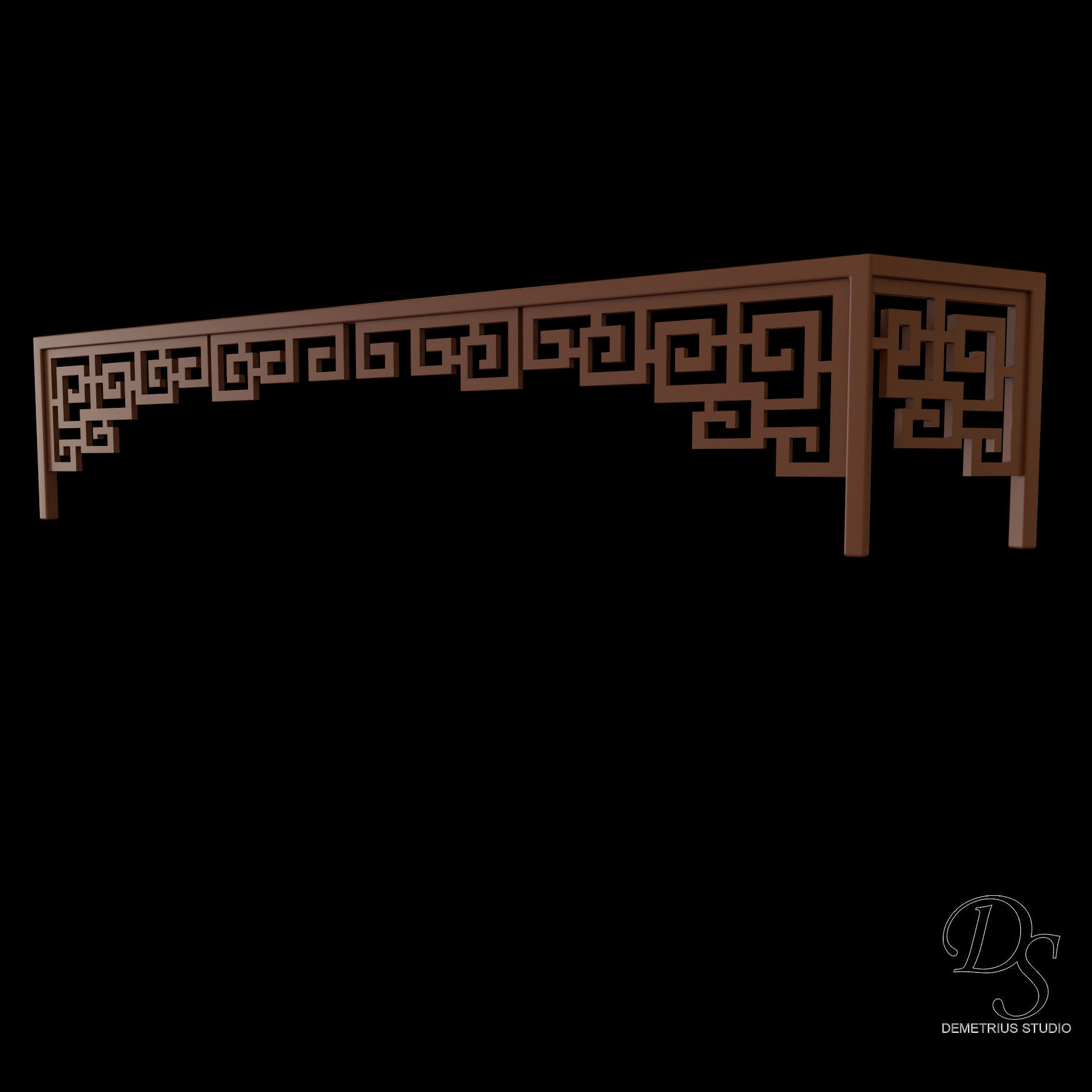 Chinese Style Inn 3D model_22