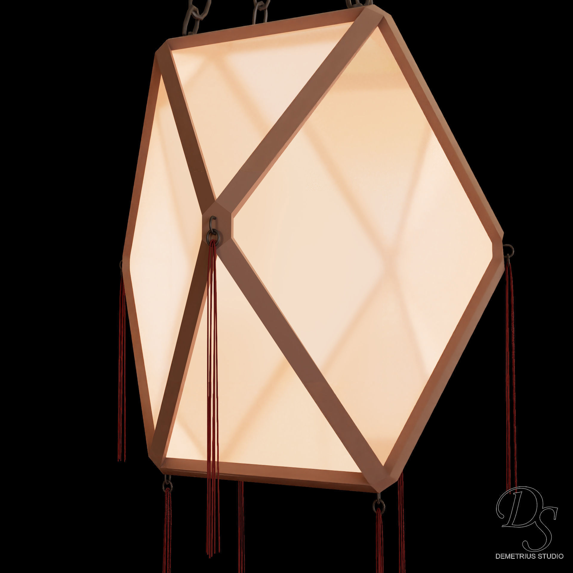 Chinese Style Inn 3D model_15