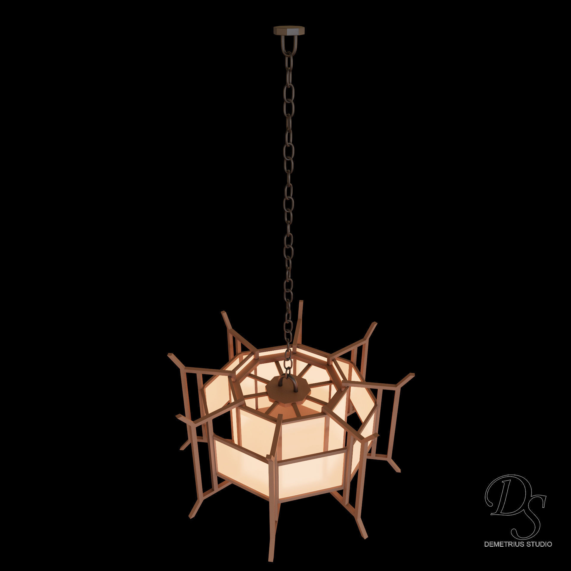 Chinese Style Inn 3D model_17