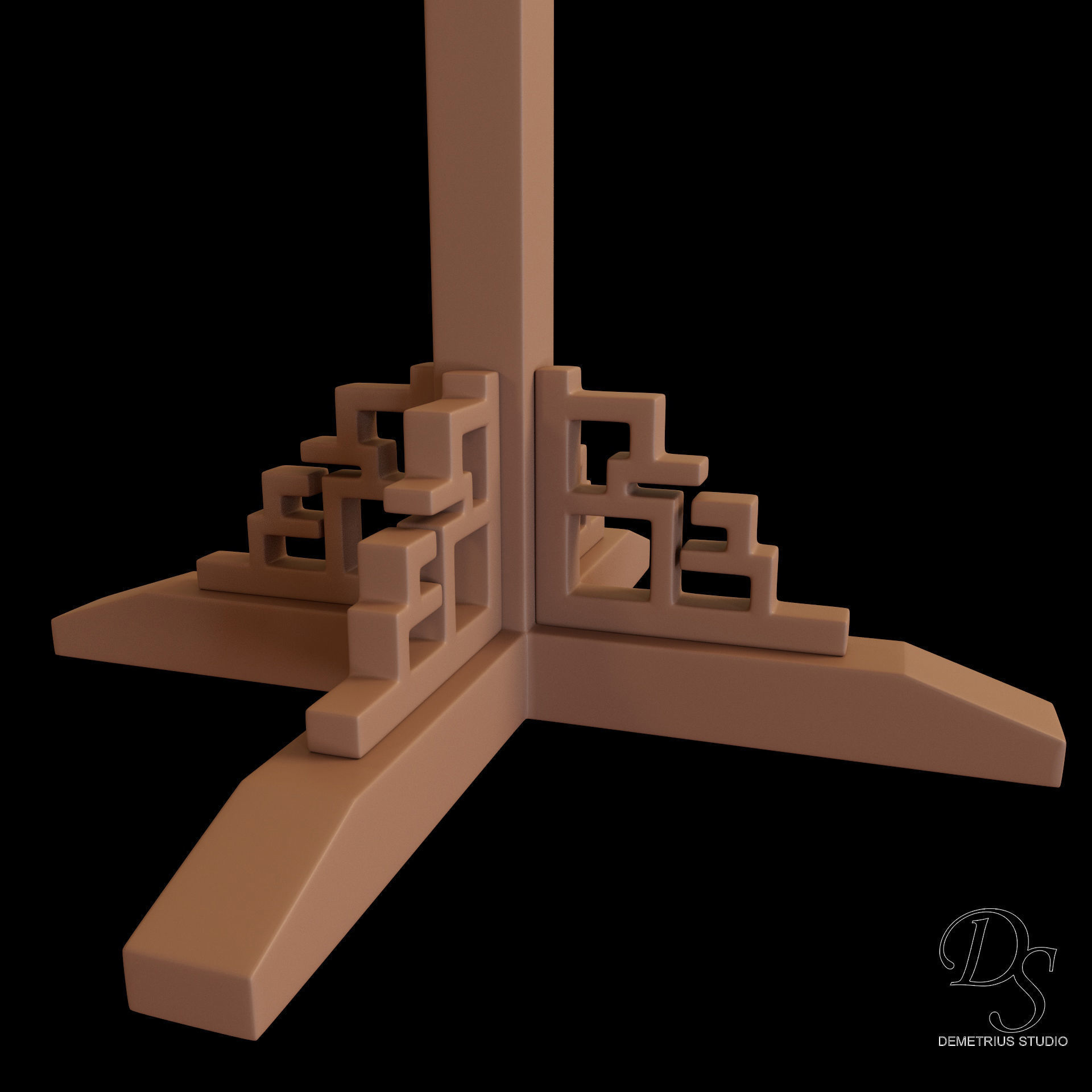 Chinese Style Inn 3D model_20